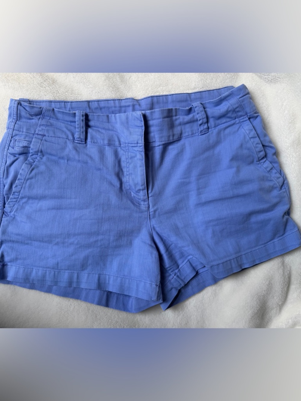 Vineyard Vines Cerulean Blue Flat Front Woman’s  Shorts Sz 6